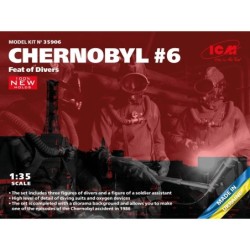 ICM35906 - Chernobyl 6 Feat of Divers (3 Figures)