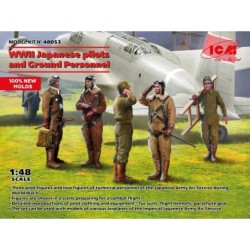 ICM48053 - Japanese Pilots & Ground Personnel WWII 5 Figures