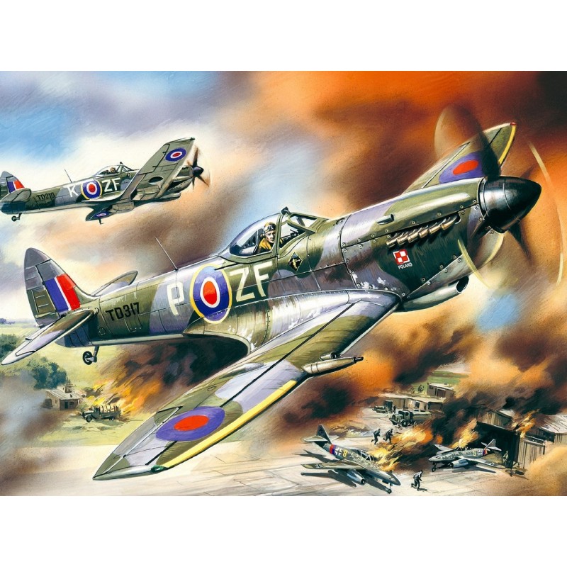 ICM48071 - Spitfire Mk.XVI, WWII British Fighter