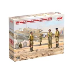 ICM48080 - RAF Pilots In Tropical Uniforms (1941-1945) 5 Figures