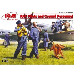 ICM48081 - RAF Pilots & Ground Personnel (1939-1945) 7 Figures