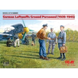ICM48085 - German Luftwaffe Ground Personnel (1939-1945) 7 Figures