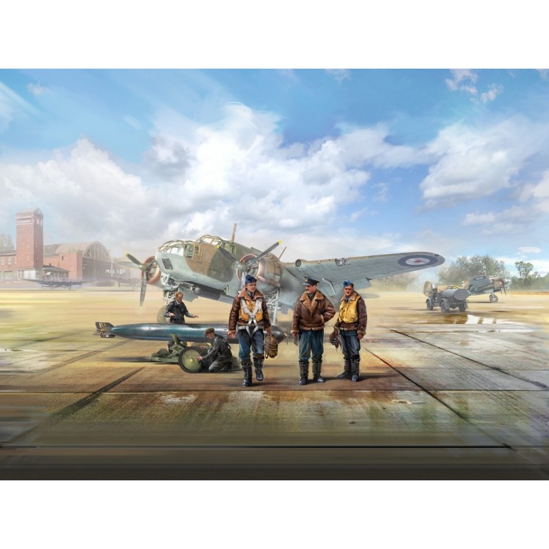 ICM48090 - RAF Bomber & Torpedo Pilots (1939-1945) 5 Figures