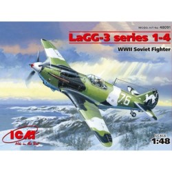ICM48091 - LaGG-3 Series 1-4, WWII Soviet Fighter Plane