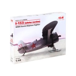 ICM48096 - I-153, WWII Soviet Biplane Fighter (Winter Version)