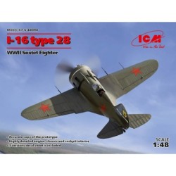 ICM48098 - I-16 Type 28, WWII Soviet Fighter Plane