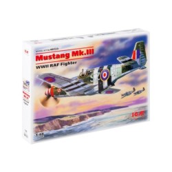 ICM48123 - Mustang Mk.III, WWII RAF Fighter Plane