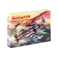 ICM48154 - Mustang P-51K, WWII American Fighter Plane