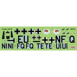 ICM48224 - Gotha Go 244B-2, WWII German Transport Aircraft