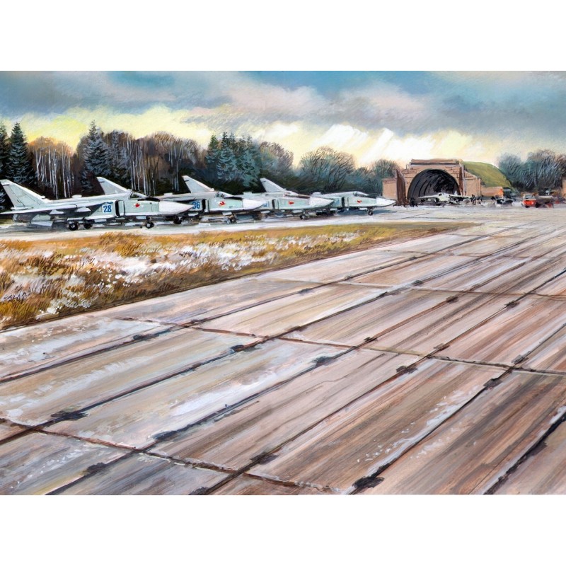 ICM48231 - Soviet PAG-14 Airfield Plates with 32 pieces (543×324 mm)