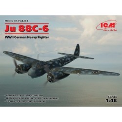 ICM48238 - Ju 88С-6, WWII German Heavy Fighter Plane
