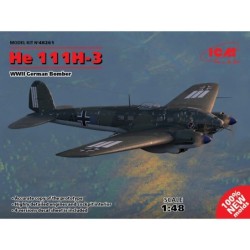 ICM48261 - He 111H-3, WWII German Bomber