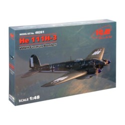 ICM48261 - He 111H-3, WWII German Bomber