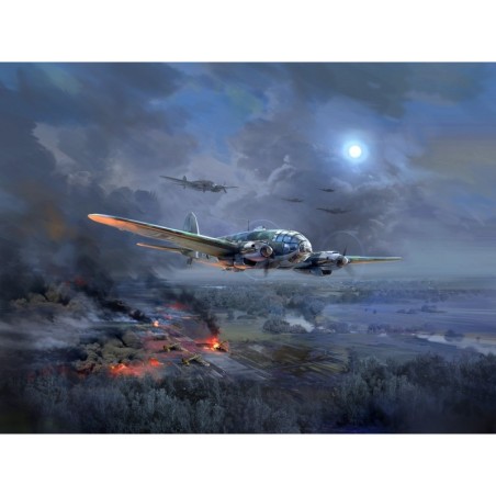 ICM48264 - He 111H-20, WWII German Bomber