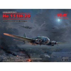 ICM48264 - He 111H-20, WWII German Bomber