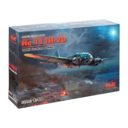 ICM48264 - He 111H-20, WWII German Bomber