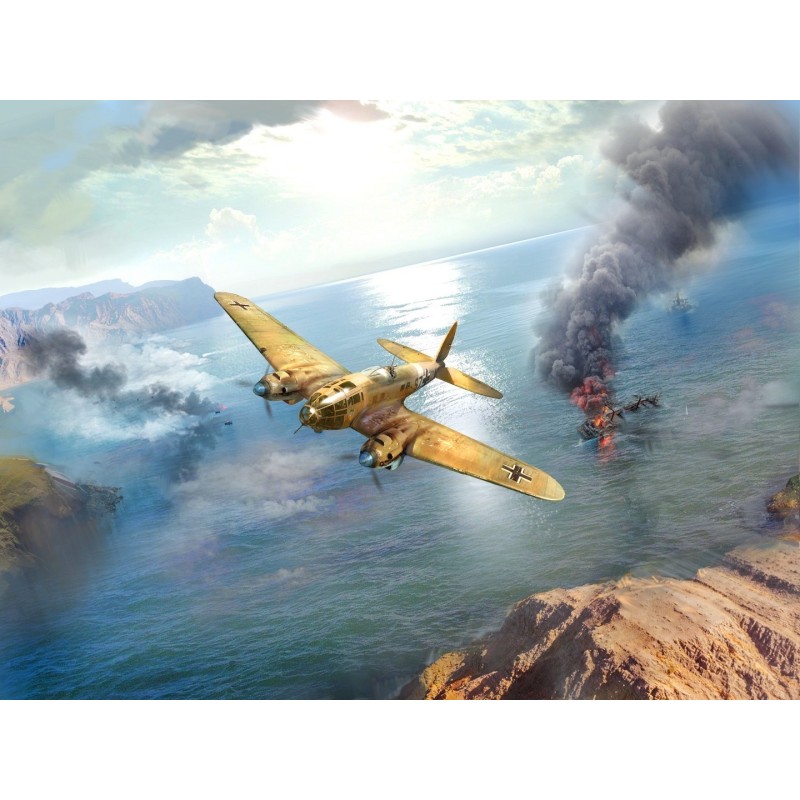 ICM48265 - He 111H-6 North Africa, WWII German Bomber