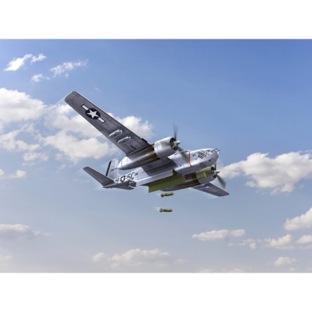 ICM48282 - A-26B-15 Invader, WWII American Bomber