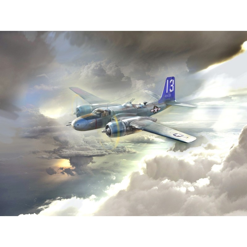 ICM48285 - A-26В Invader Pacific War Theater, WWII American Bomber