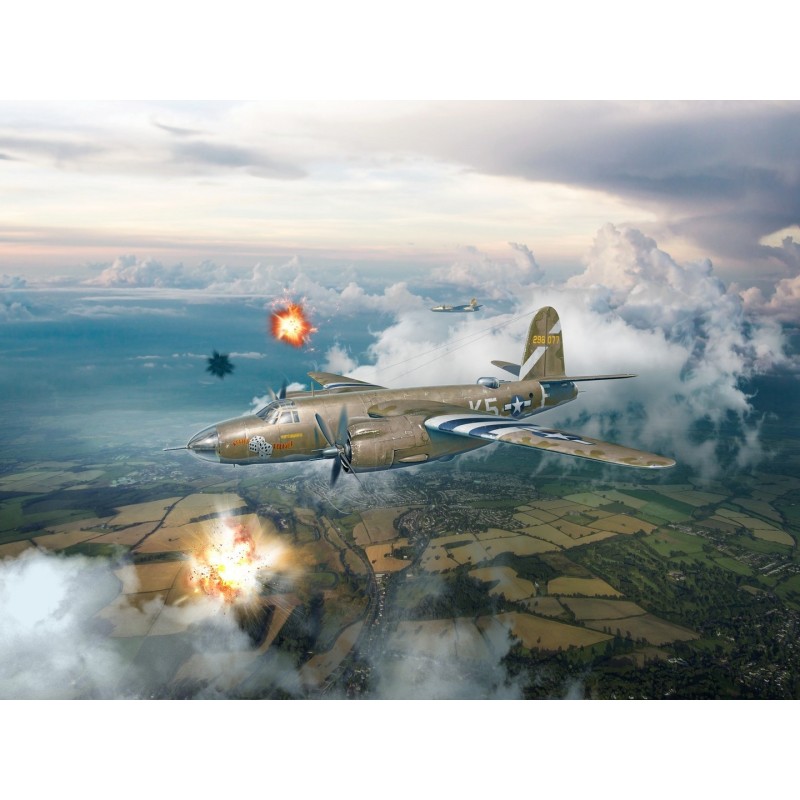 ICM48320 - B-26B Marauder, WWII American Bomber