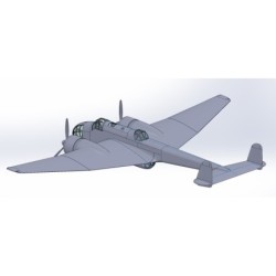 ICM48352 - HP.52 Hampden B.Mk.I WWII British Bomber