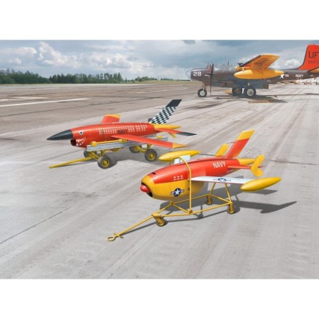 ICM48399 - U.S. Aerial Target Drones (Set of 2 Drones & 2 Trailers)