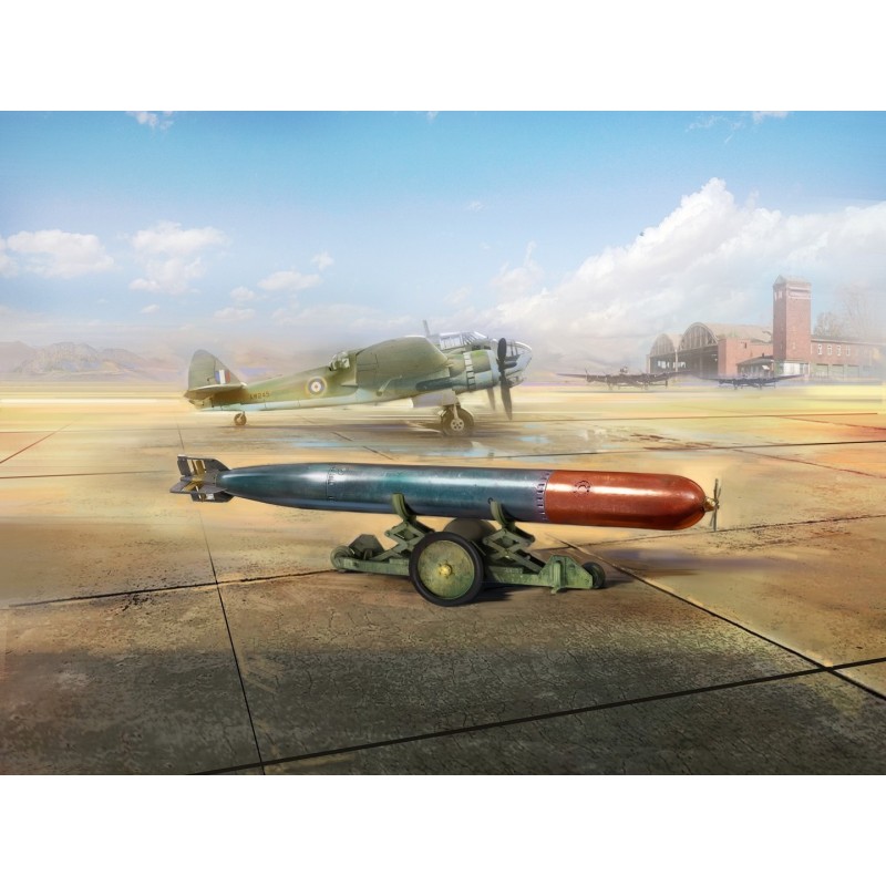 ICM48405 - WWII British Torpedo Trailer