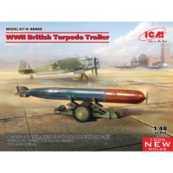 ICM48405 - WWII British Torpedo Trailer