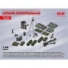 ICM48409 - Luftwaffe Airfield Equipment (Diorama Accessories)