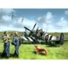 ICM48801 - Spitfire Mk.IX with RAF Pilots & Ground Personnel (7 Figures)