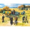 ICM48803 - Bf 109F-2 with German Pilots & Ground Personnel (7 Figures)