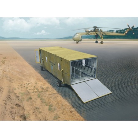 ICM53201 - Universal Military Pod with M8A1 U.S. Landing Mat
