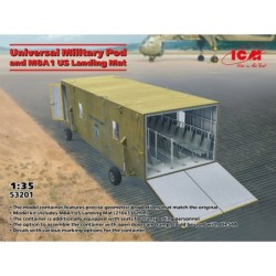 ICM53201 - Universal Military Pod with M8A1 U.S. Landing Mat