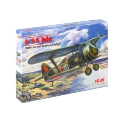 ICM72012 - I-15bis, WWII Soviet Biplane Fighter