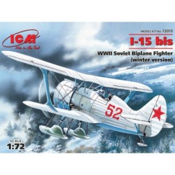 ICM72013 - I-15bis, WWII Soviet Biplane Fighter (Winter Version)