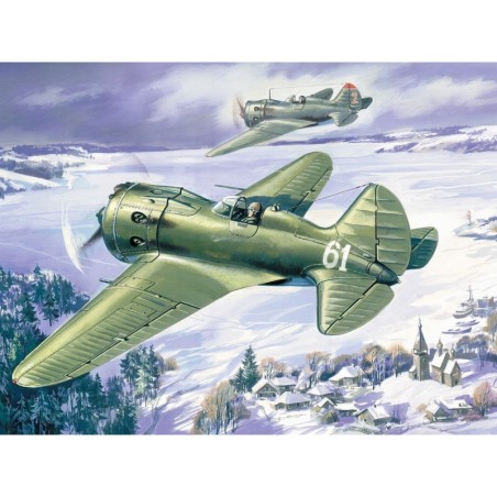 ICM72071 - I-16 Type 24, WWII Soviet Fighter Plane