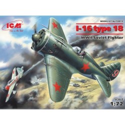 ICM72072 - I-16 Type 18, WWII Soviet Fighter Plane