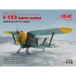 ICM72075 - I-153, WWII Finnish Air Force Fighter (Winter Version)