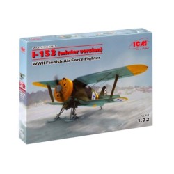 ICM72075 - I-153, WWII Finnish Air Force Fighter (Winter Version)