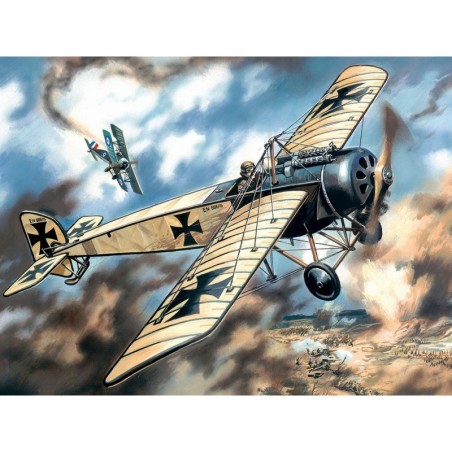 ICM72121 - Pfalz E.IV, WWI German Fighter Plane