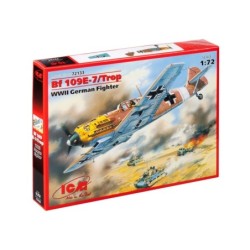 ICM72133 - Messerschmitt Bf 109E-7/Trop, WWII German Fighter Plane