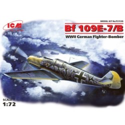 ICM72135 - Messerschmitt Bf 109E-7/B, WWII German Fighter-Bomber