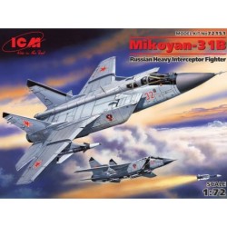 ICM72151 - Mikoyan-31B, Russian Heavy Interceptor Fighter Plane