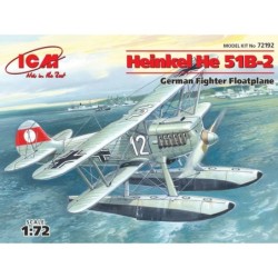 ICM72192 - Heinkel He 51B-2, German Floatplane Fighter