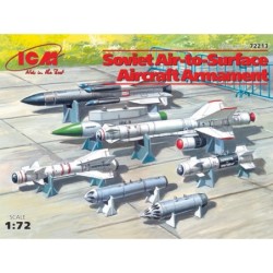 ICM72213 - Soviet Air-to-Surface Aircraft Armament (Assorted Missiles)