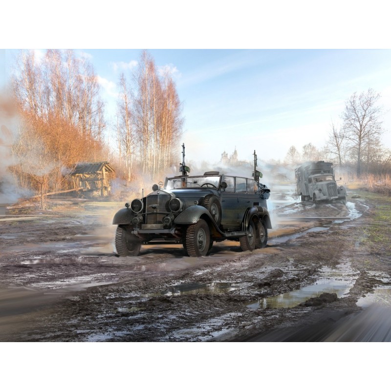 ICM72473 - Type G4 Partisanenwagen with MG 34, WWII German Vehicle