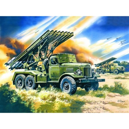 ICM72571 - BM-13-16 “Katiusha”, MLRS on ZiL-157 Base