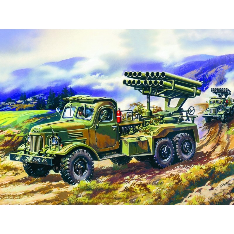 ICM72581 - BM-14-16, MLRS on ZiL-157 Base