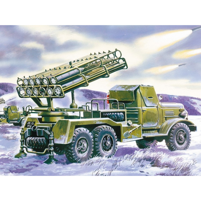 ICM72591 - BM-24-12, MLRS on ZiL-157 Base