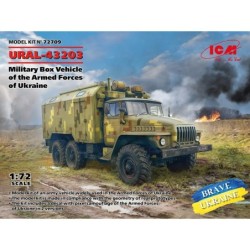 ICM72709 - URAL-43203, Military Box Vehicle of the Armed Forces of Ukraine